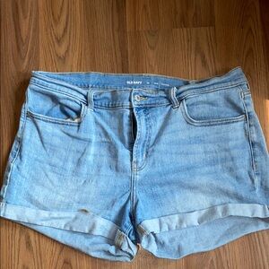 ✨8/$10. Old Navy Light Blue Jean Shorts. Size 14